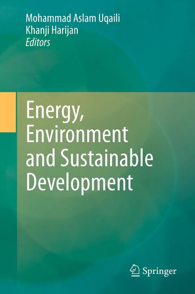 Produktbild: Energy, Environment and Sustainable Development