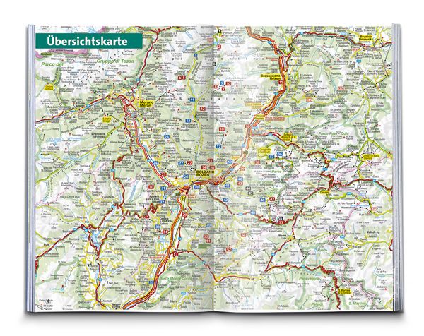 Produktbild: KOMPASS Wanderf&uuml;hrer Bozen, Sarntal, Ritten, Eppan, Kalterer See, Seiser Alm, Rosengarten, 55 Touren mit Extra-Tourenkarte