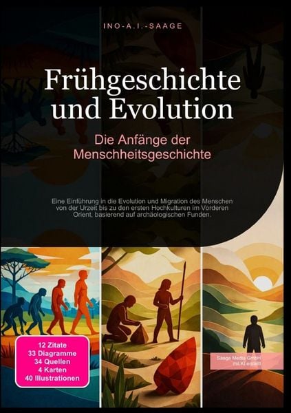 Produktbild: Fr&uuml;hgeschichte und Evolution: Die Anf&auml;nge der Menschheitsgeschichte