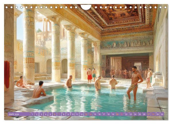 Produktbild: Die R&ouml;mer - K&auml;mpfe und Alltag (Wandkalender 2026 DIN A4 quer), CALVENDO Monatskalender