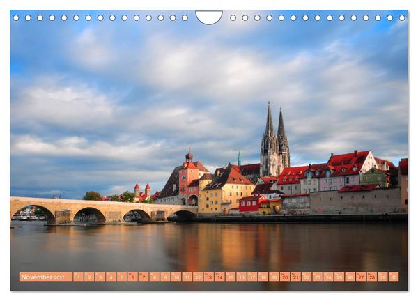 Produktbild: Wo Bayern am sch&ouml;nsten ist (Wandkalender 2027 DIN A4 quer), CALVENDO Monatskalender