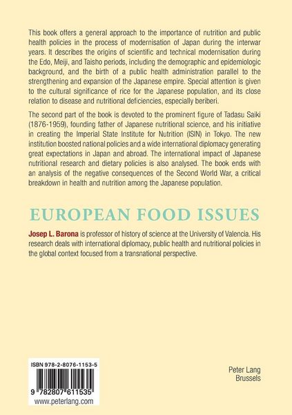 Produktbild: Nutritional Policies and International Diplomacy