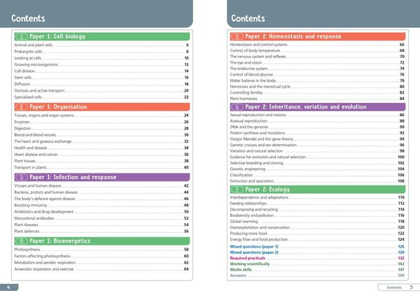 Produktbild: AQA GCSE 9-1 Biology Organise and Retrieve Your Knowledge