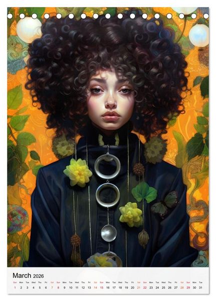 Produktbild: Femme Finesse (Desk Calendar 2026 DIN A5 portrait), CALVENDO 12 Month DeskCalendar
