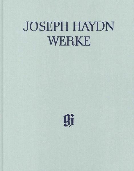 Produktbild: Joseph Haydn - Reihe 22, Bd. 2 | Verschiedene kirchenmusikalische Werke, 1. Folge