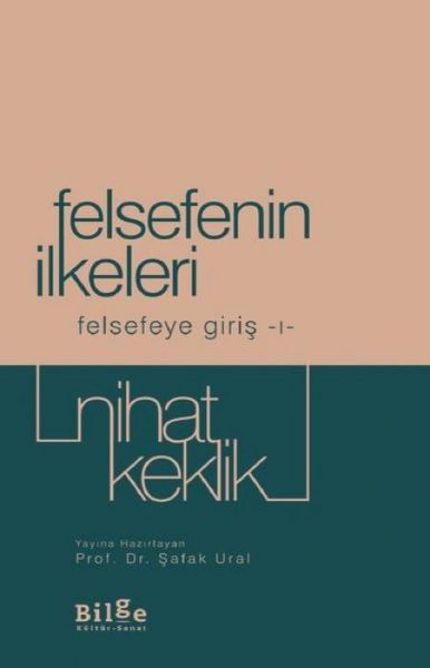 Produktbild: Felsefenin Ilkeleri Felsefeye Giris-I