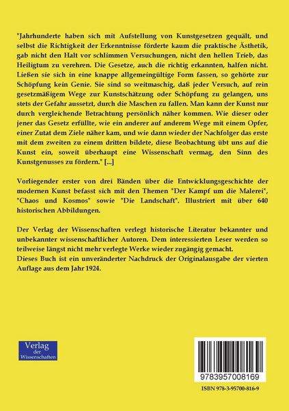 Produktbild: Die Entwicklungsgeschichte der modernen Kunst