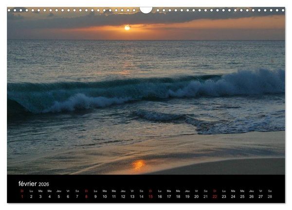 Produktbild: Voyage au Cap-Vert, Boa Vista (Calendrier mural 2026 DIN A3 vertical), CALVENDO calendrier mensuel