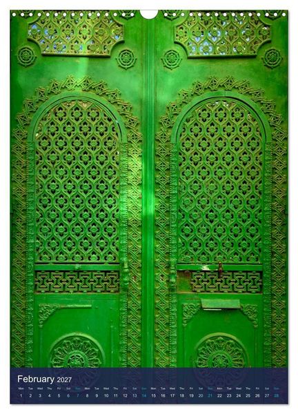 Produktbild: Global Doorways (Wall Calendar 2027 DIN A3 portrait), CALVENDO 12 Month Wall Calendar