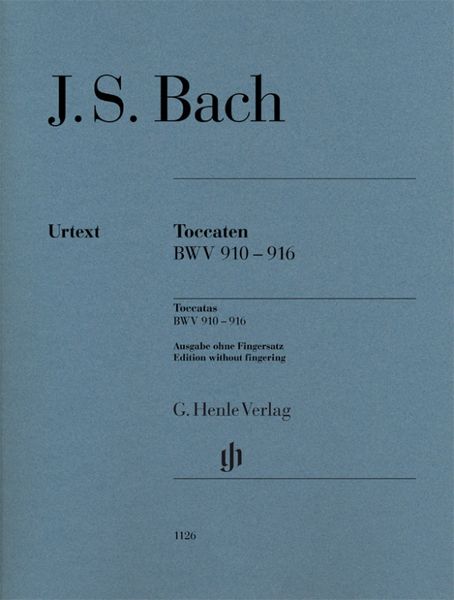 Produktbild: Johann Sebastian Bach - Toccaten BWV 910-916
