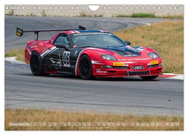 Produktbild: Corvette Racing 2026 (Wandkalender 2026 DIN A4 quer), CALVENDO Monatskalender