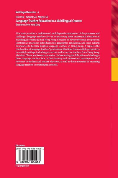Produktbild: Language Teacher Education in a Multilingual Context