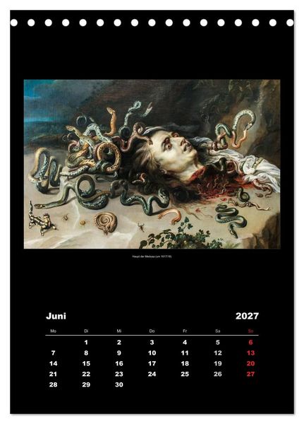 Produktbild: Peter Paul Rubens - Rubens (Tischkalender 2027 DIN A5 hoch), CALVENDO Monatskalender
