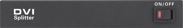 Produktbild: Renkforce 2 Port DVI-Splitter Ultra HD-f&auml;hig 3840 x 2160 Pixel Schwarz