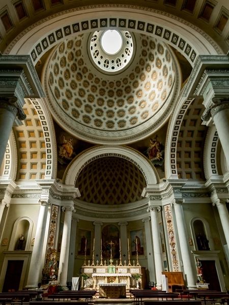 Produktbild: CALVENDO Puzzle Castiglione del Lago - Chiesa di Santa Maria Maddalena | 1000 Teile Lege-Gr&ouml;&szlig;e 64x48cm Foto-Puzzle f&uuml;r gl&uuml;ckliche Stunden