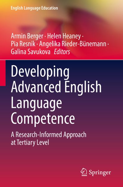 Produktbild: Developing Advanced English Language Competence