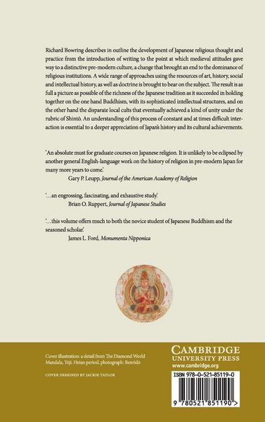 Produktbild: The Religious Traditions of Japan 500-1600