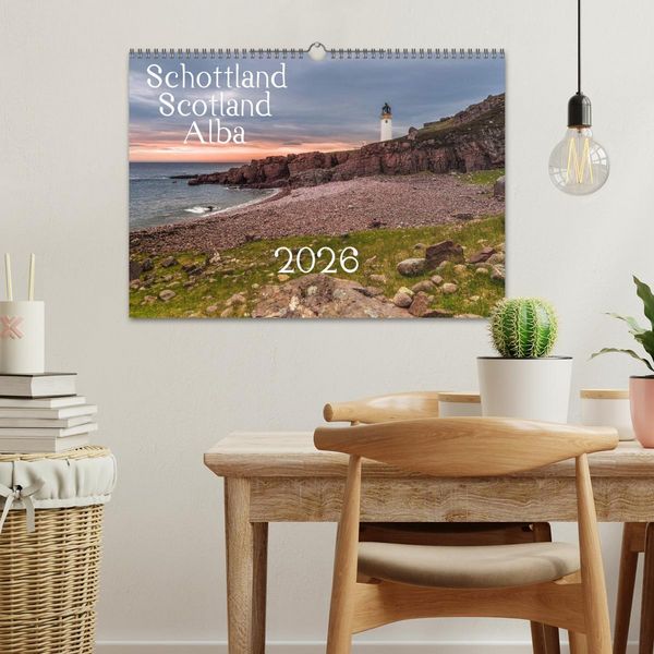 Produktbild: Schottland - Scotland - Alba (Wandkalender 2026 DIN A3 quer), CALVENDO Monatskalender