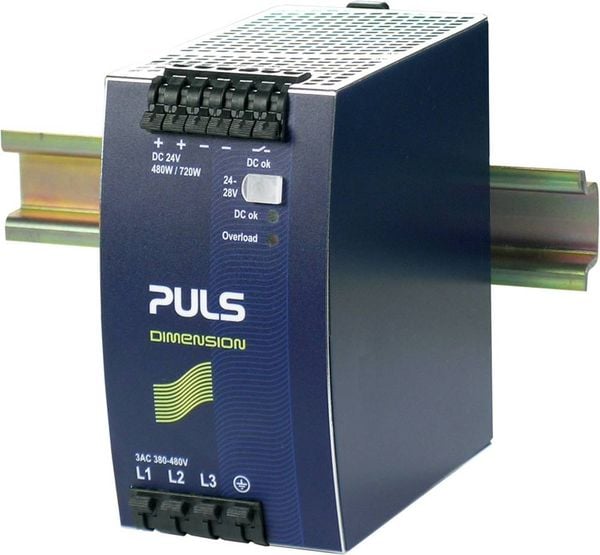 PULS DIMENSION QT20.241 Hutschienen-Netzteil (DIN-Rail) 24 V/DC 20 A 480 W Anzahl Ausgänge:1 x Inhalt 1 St.