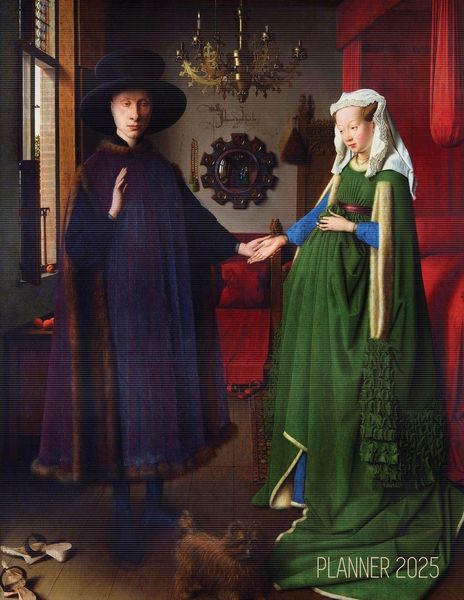 Produktbild: Arnolfini Portrait Art Planner 2025