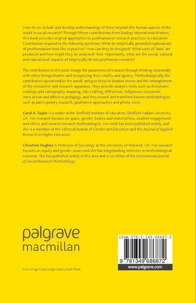Produktbild: Posthuman Research Practices in Education