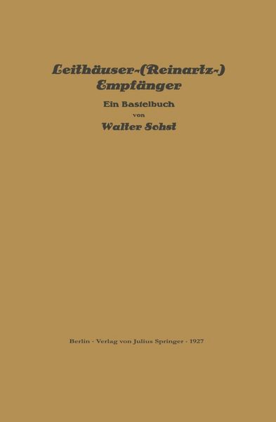 Produktbild: Leith&auml;user-(Reinartz-) Empf&auml;nger