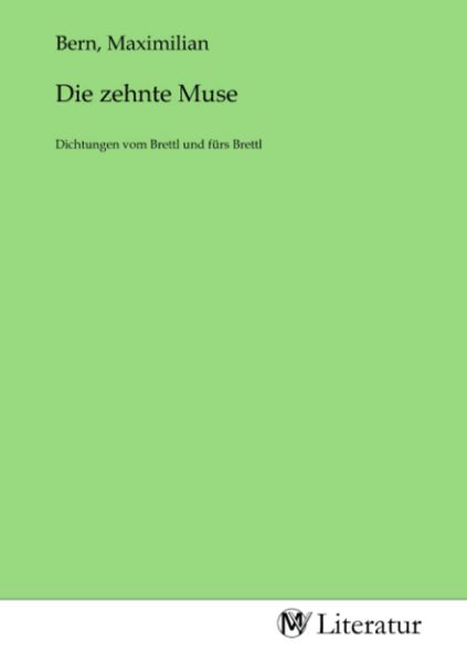 Die zehnte Muse, Taschenbuch von , MV-Literatur, 9783753500096