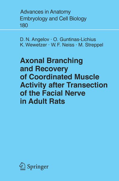 Produktbild: Axonal Branching and Recovery of Coordinated Muscle Activity after Transsection of the Facial Nerve in Adult Rats
