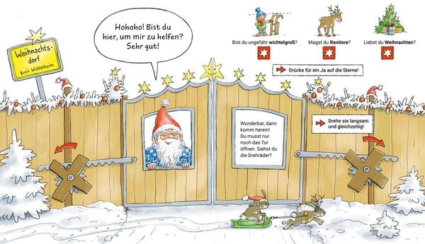 Produktbild: Mach mit - Beim Weihnachtsmann