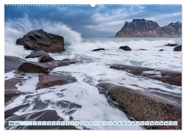 Produktbild: Norwegens Lofoten (Wandkalender 2026 DIN A2 quer), CALVENDO Monatskalender