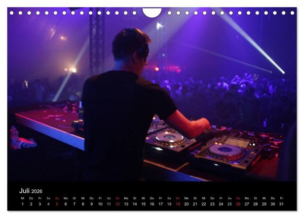 Produktbild: Veranstaltungsmomente (Wandkalender 2026 DIN A4 quer), CALVENDO Monatskalender
