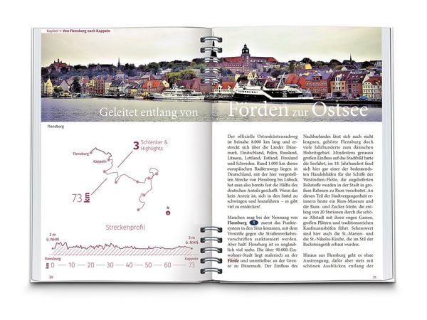 Produktbild: KOMPASS Radreisef&uuml;hrer Ostseek&uuml;stenradweg Schleswig Holstein