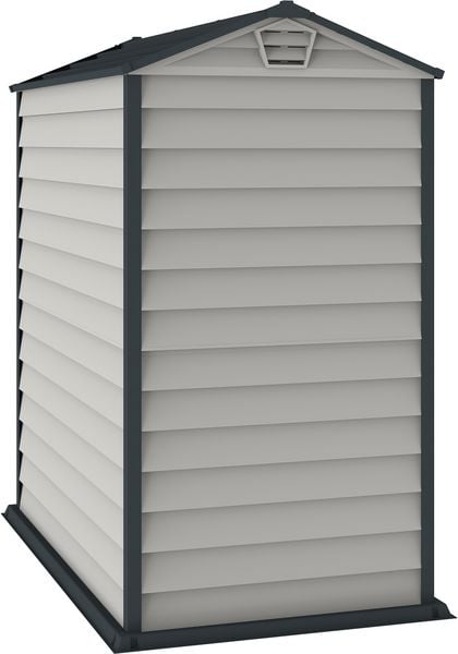 Produktbild: Kunststoff Ger&auml;tehaus 104x180 Gartenhaus Dreht&uuml;r