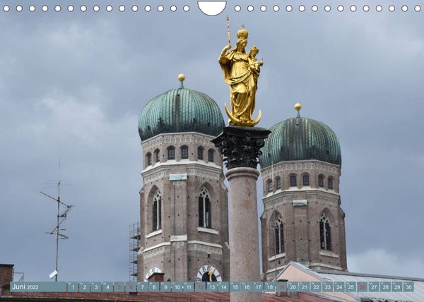 Produktbild: Historisches M&uuml;nchen (Wandkalender 2022 DIN A4 quer)
