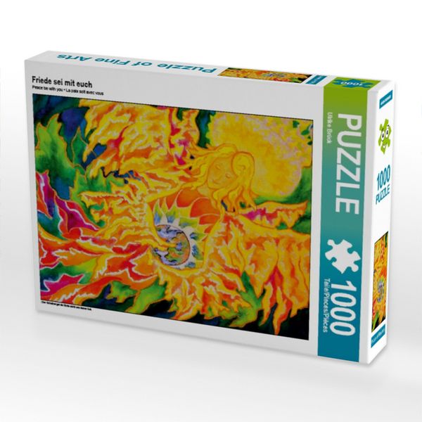 CALVENDO Puzzle Friede sei mit euch | 1000 Teile Lege-Größe 64x48cm Foto-Puzzle für glückliche Stunden