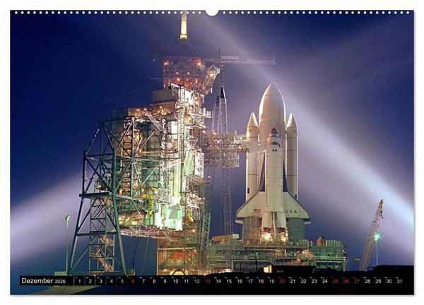 Produktbild: Raumfahrt und Weltall (hochwertiger Premium Wandkalender 2026 DIN A2 quer), Kunstdruck in Hochglanz