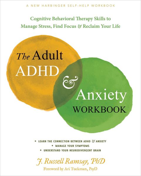 Produktbild: The Adult ADHD and Anxiety Workbook