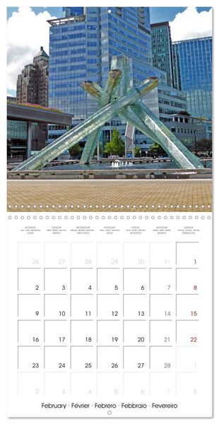 Produktbild: Vancouver Canada (Wall Calendar 2026 12 &times; 12 Inch) CALVENDO 12 Month Wall Calendar
