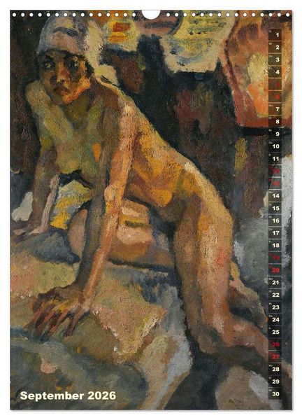 Produktbild: Leo Putz - Die Kunst der Sinnlichkeit (Wandkalender 2026 DIN A3 hoch), CALVENDO Monatskalender