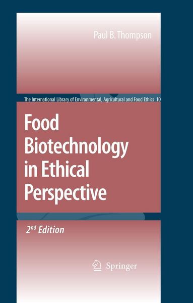Produktbild: Food Biotechnology in Ethical Perspective