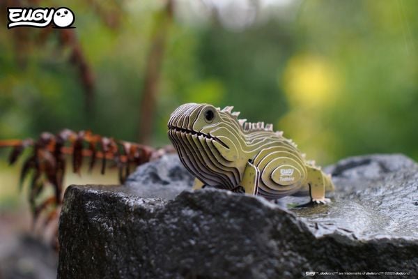 Produktbild: EUGY - 3D Bastelset Br&uuml;ckenechse