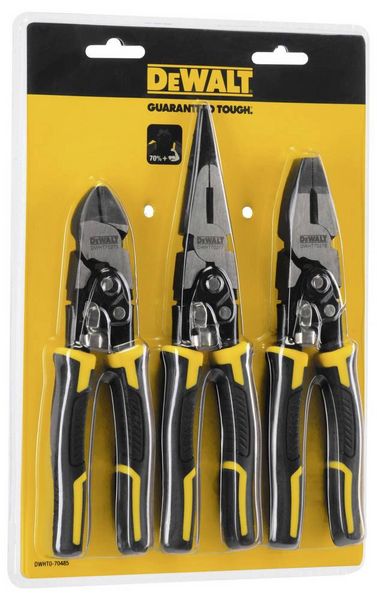Produktbild: DEWALT DWHT0-70485 Zangen-Set 3teilig