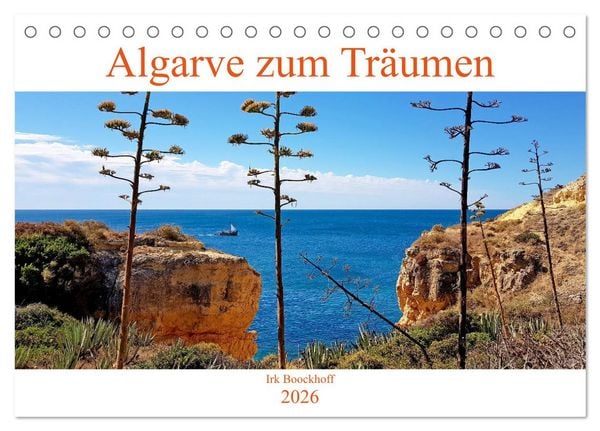 Produktbild: Algarve zum Tr&auml;umen (Tischkalender 2026 DIN A5 quer), CALVENDO Monatskalender