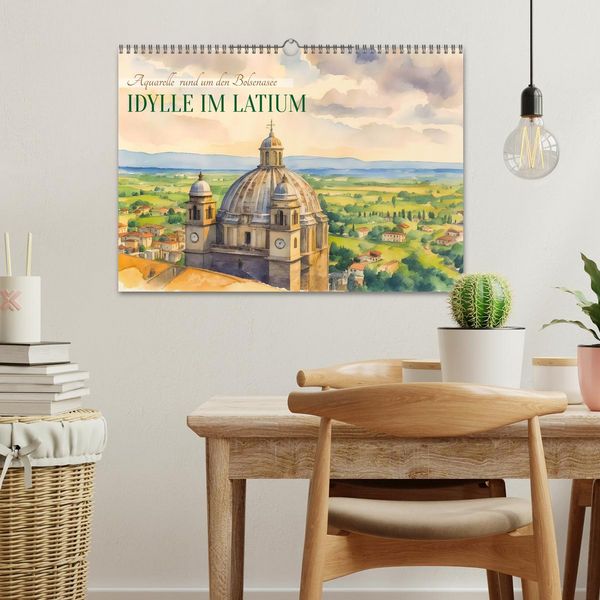 Produktbild: Idylle im Latium (Wandkalender 2026 DIN A3 quer), CALVENDO Monatskalender