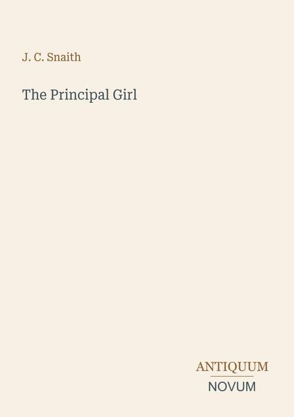 Produktbild: The Principal Girl