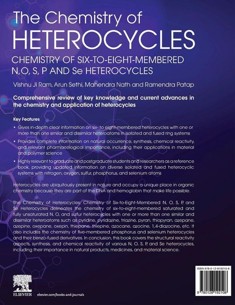 Produktbild: The Chemistry of Heterocycles