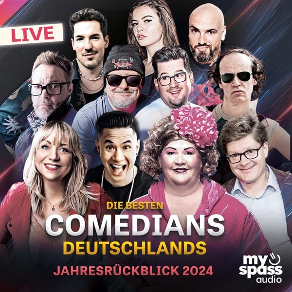 Produktbild: Die besten Comedians Deutschlands 2024 - Jahresr&uuml;ckblick