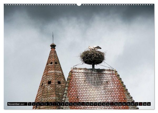 Produktbild: Unterwegs im Elsass (Wandkalender 2027 DIN A2 quer), CALVENDO Monatskalender