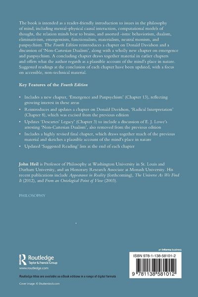 Produktbild: Philosophy of Mind