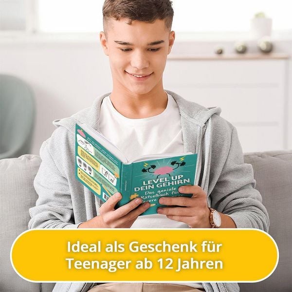 Produktbild: Das geniale R&auml;tselbuch f&uuml;r clevere Teenager &ndash; Level up dein Gehirn